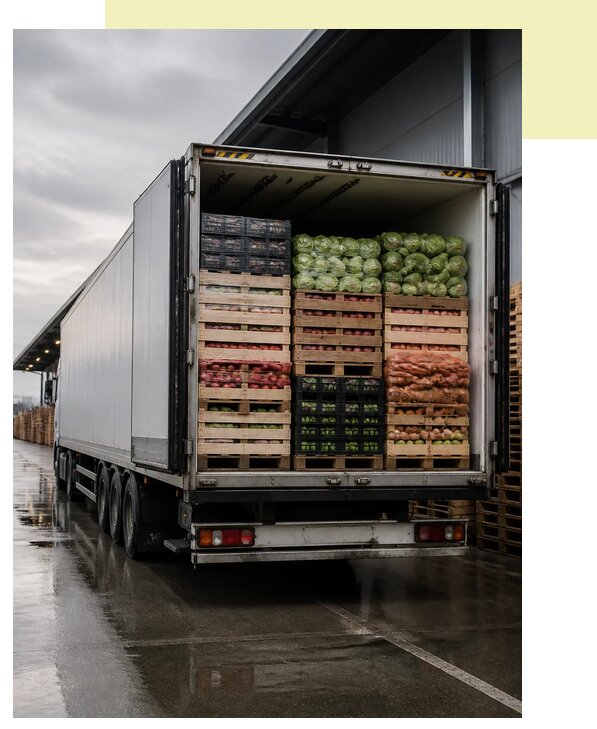 Перевозка плодоовощной продукции в Видное по цене от 5175 р. | Агросервис-Вдн