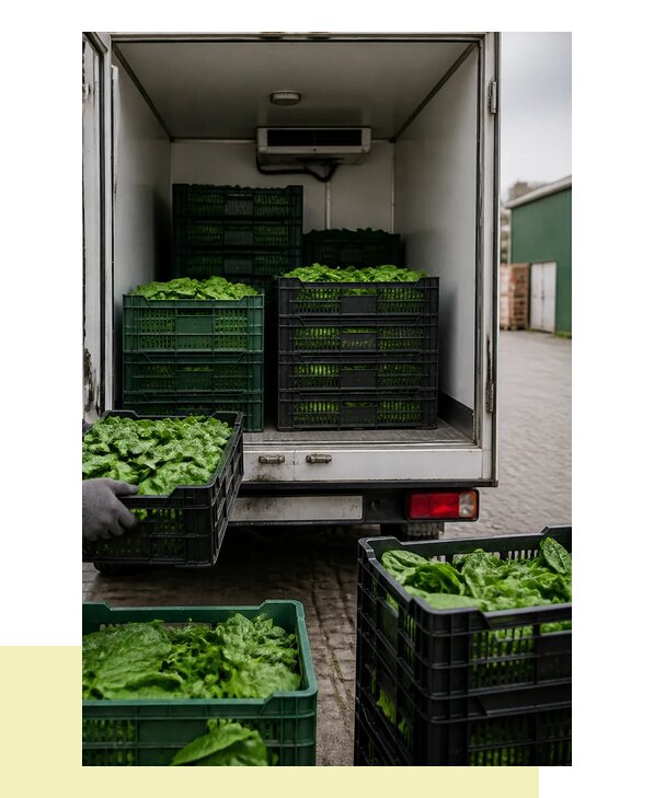 Перевозка шпината в Видное с сохранением свежести продукции